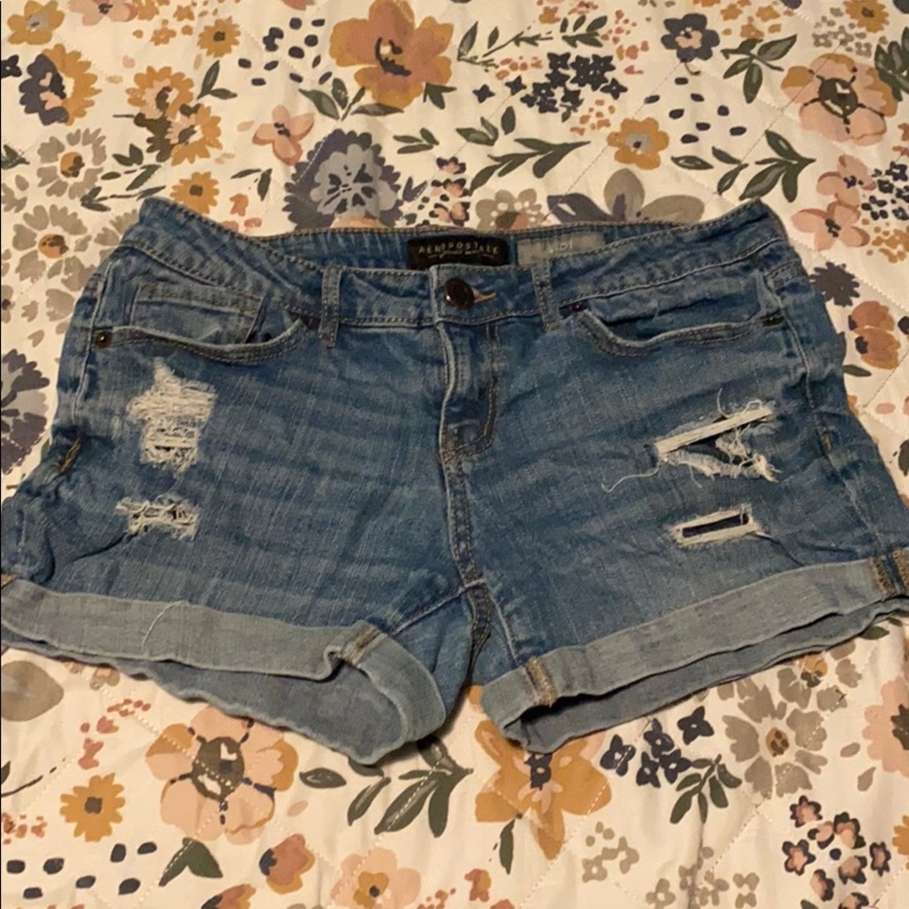 Aeropostal denim shorts